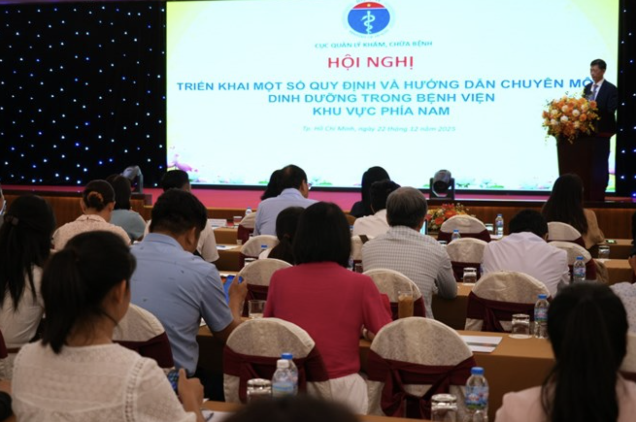 Phát triển bền vững ngành dinh dưỡng lâm sàng tại các bệnh viện